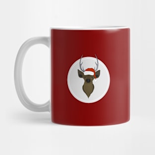 Santa Deer Clause Mug